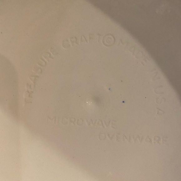 Treasure Craft Spongeware Soup tureen crock with ladle - Picture 8 of 11